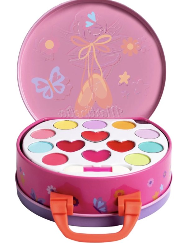 Mini coffret de beauté en métal fée - maquillage enfant