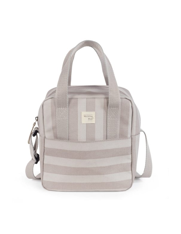 Sac isotherme biberon Sintra - beige/lila walking mum