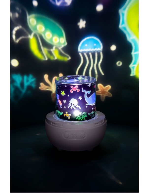 Projecteur, veilleuse musicale et lumineuse, Lumi