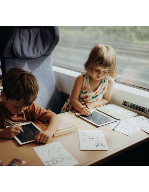 Tablette à dessin Kidydraw - Dinosaures - Kidywolf