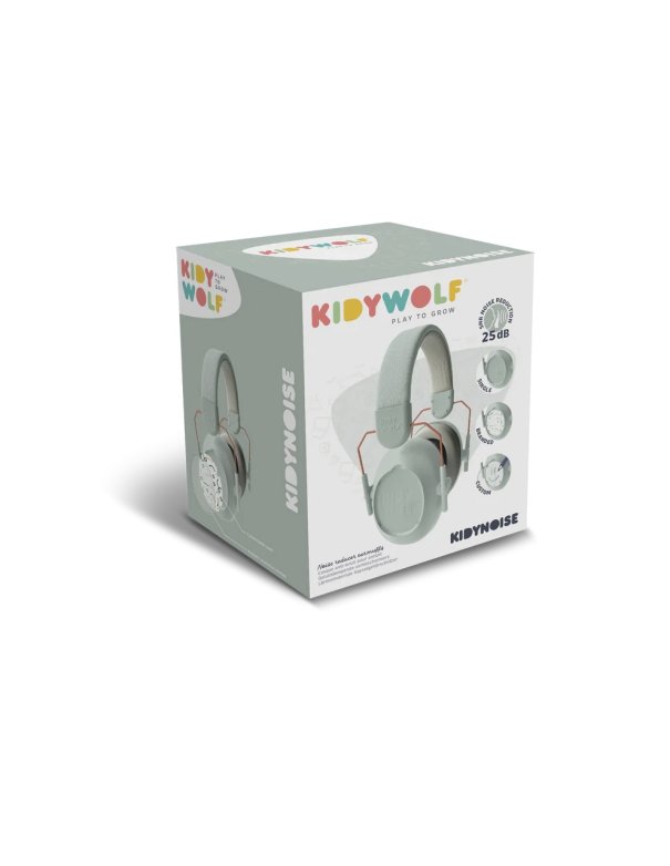 Casque anti-bruit Kidynoise - vert - Kidywolf
