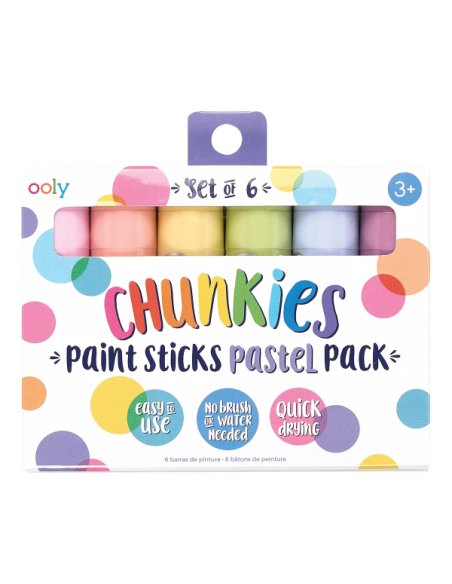 Bâton de peinture Ooly Chunkies - pastel