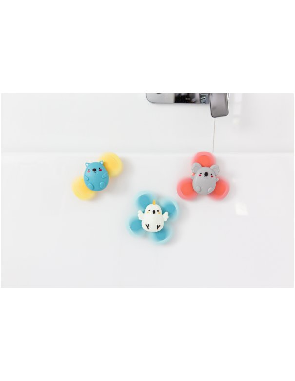 Lot de 3 spinners sensoriels animaux australiens