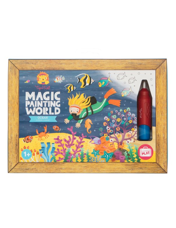 Coffret peinture magique à l'eau - Océan