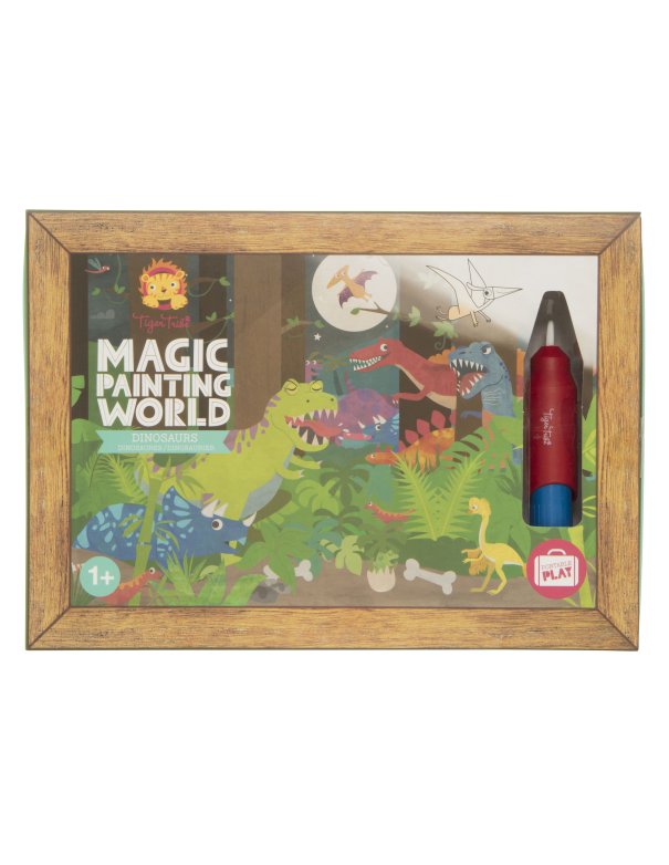 Coffret peinture magique à l'eau - Dinosaure
