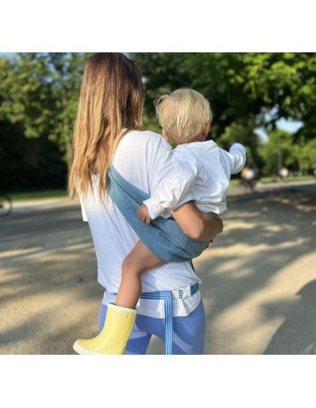 Porte bébé Wildride -Denim 2