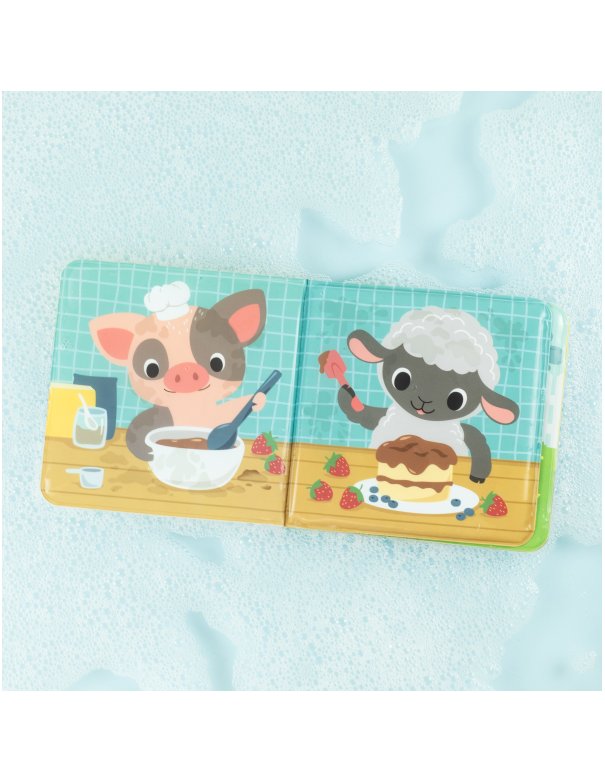 Livre de bain - Messy farm - Tiger...