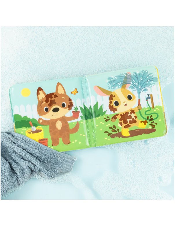 Livre de bain - Messy farm - Tiger...