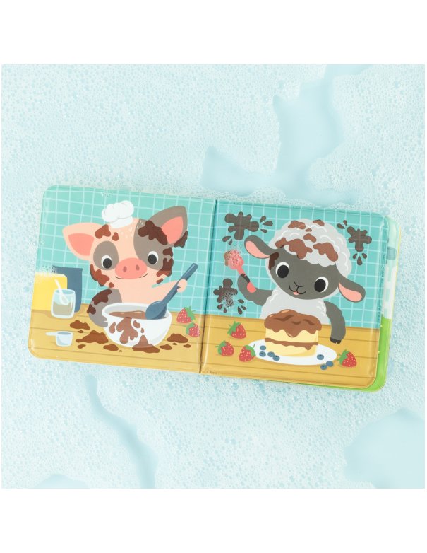 Livre de bain - Messy farm - Tiger...