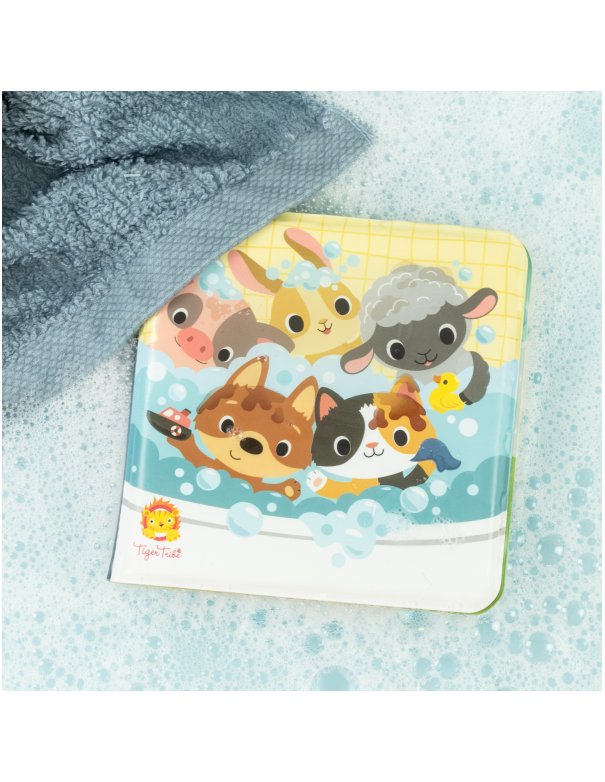 Livre de bain - Messy farm - Tiger...