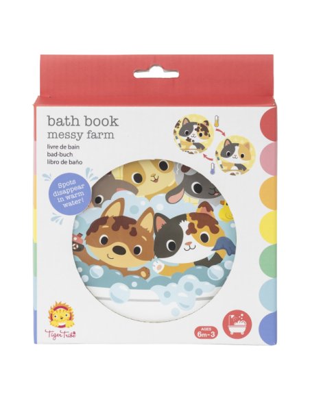 Livre de bain - Messy farm - Tiger Tribes