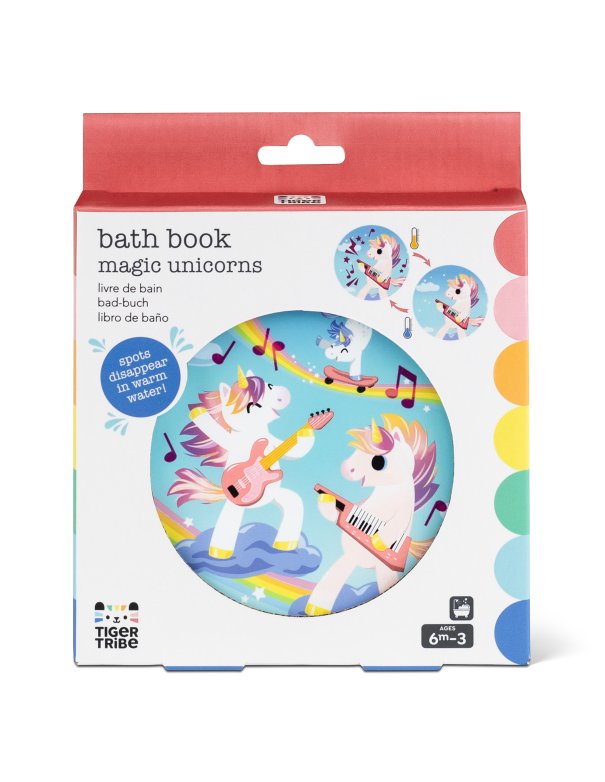 Livre de bain magique - Tiger Tribes - Licornes