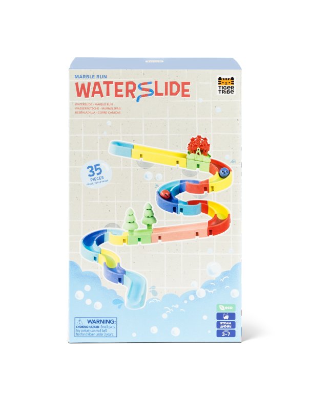 Toboggan avec billes - jouet pour le bain Tiger Tribes