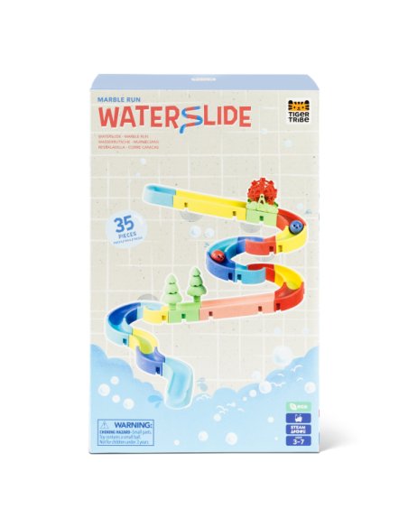 Toboggan avec billes - jouet pour le bain Tiger Tribes