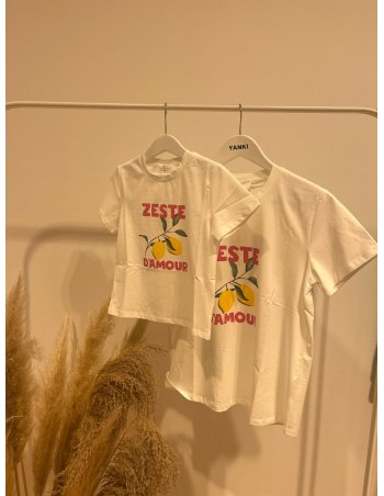 T-shirt CITRON mère / fille