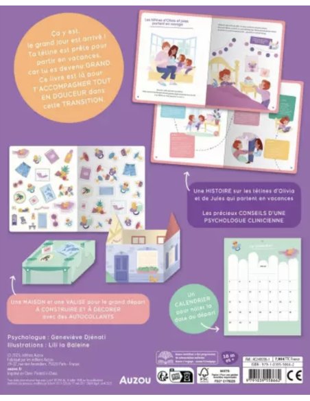 J'arrête la tétine - livre stickers