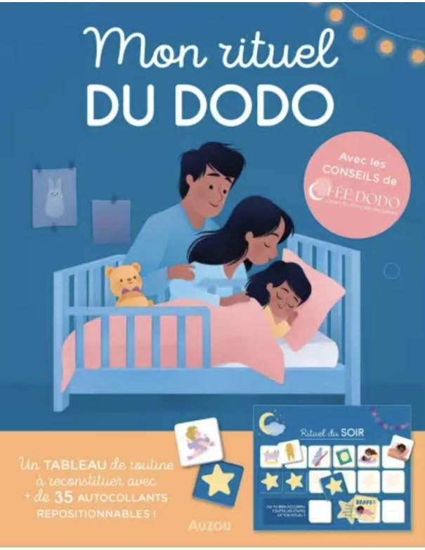 Mon rituel du dodo - livre stickers
