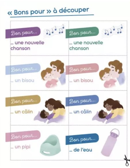 Mon rituel du dodo - livre stickers