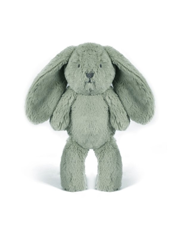 Petite Peluche ultra douce lapin 25 cm – sauge