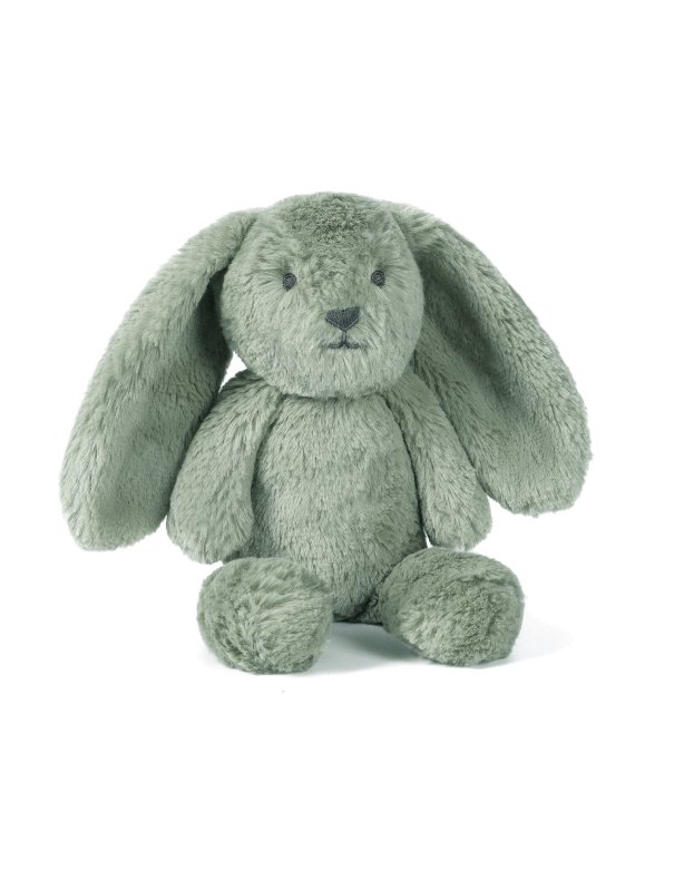 Petite Peluche ultra douce lapin 25 cm – sauge