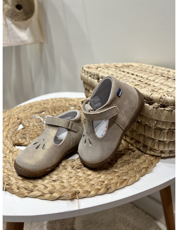 Chaussures Premiers pas - Lulu vison Puntini