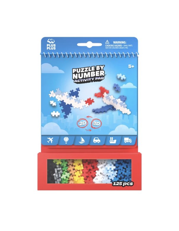 Bloc d’activité de construction Plus Plus – Transport – 125 Pcs