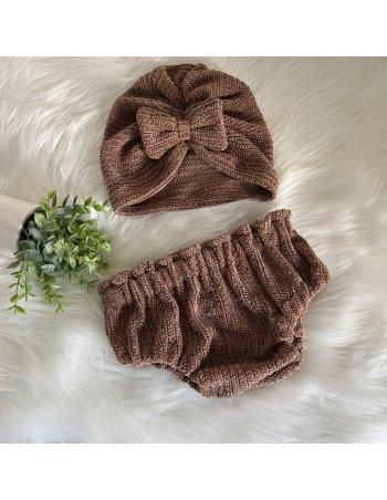 Bloomer en maille chenille...