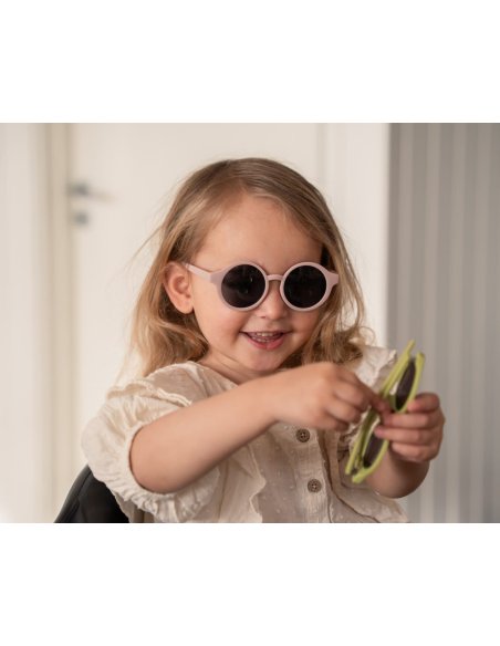 Lunettes de soleil enfant en plastique recyclé 4-7 ans - Bois