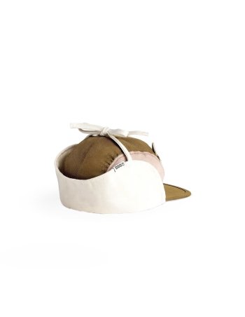 Casquette camper anti UV - ourson rose/brun (0-2 ans) 2