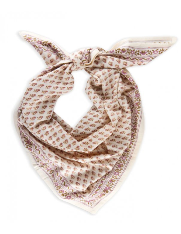Grand foulard Indien - Aarti vanille...