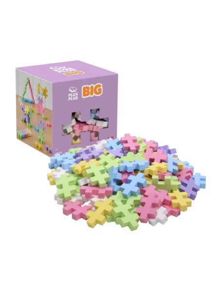Recharge BIG Pastel 100 pièces - jeu de construction Plus-Plus