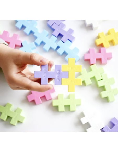 Recharge BIG Pastel 100 pièces - jeu de construction Plus-Plus