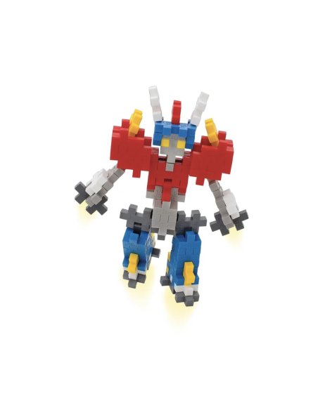 Tube de construction Plus-Plus 100 pcs- Mecha Bot - 5ans+