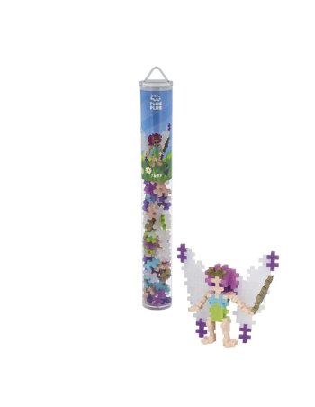 Tube de construction Plus-Plus 100 pcs- Fée - 5ans+