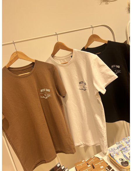 T-shirt BEST DAD - fête des pères (6 coloris aux choix)