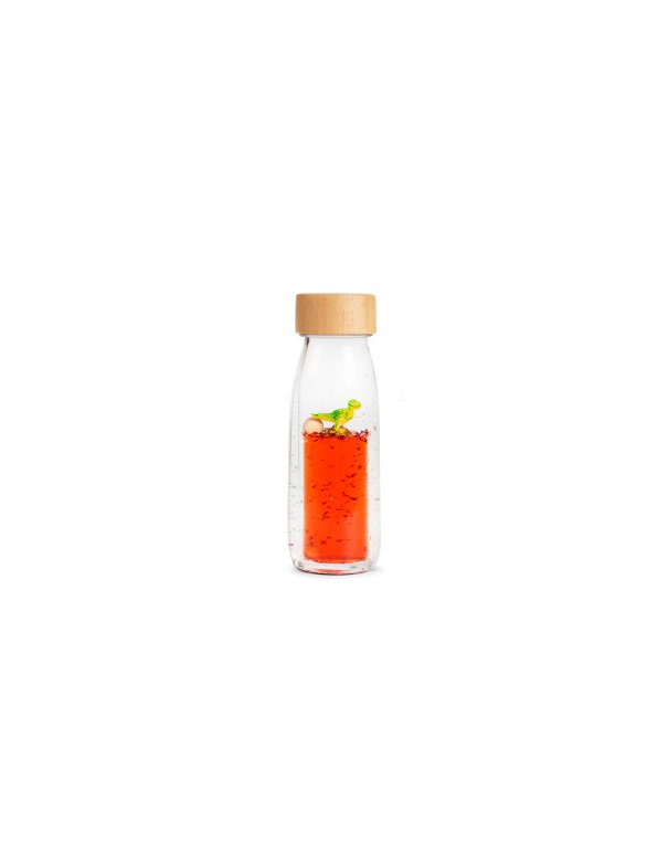 Bouteille sensorielle - Dino T-rex petit boum