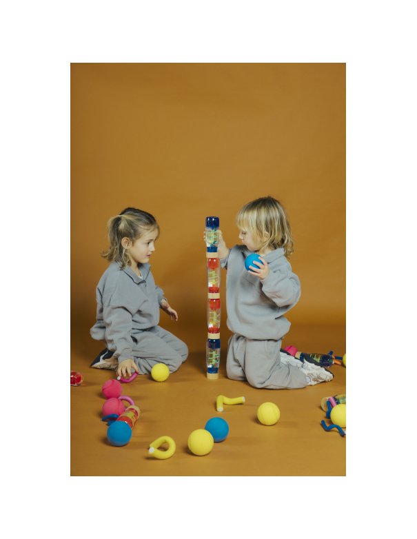 Bouteille Sensorielle Move Petit Boum - Spiral Bleu