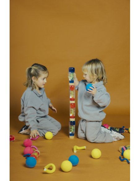 Bouteille Sensorielle Move Petit Boum - Spiral Bleu