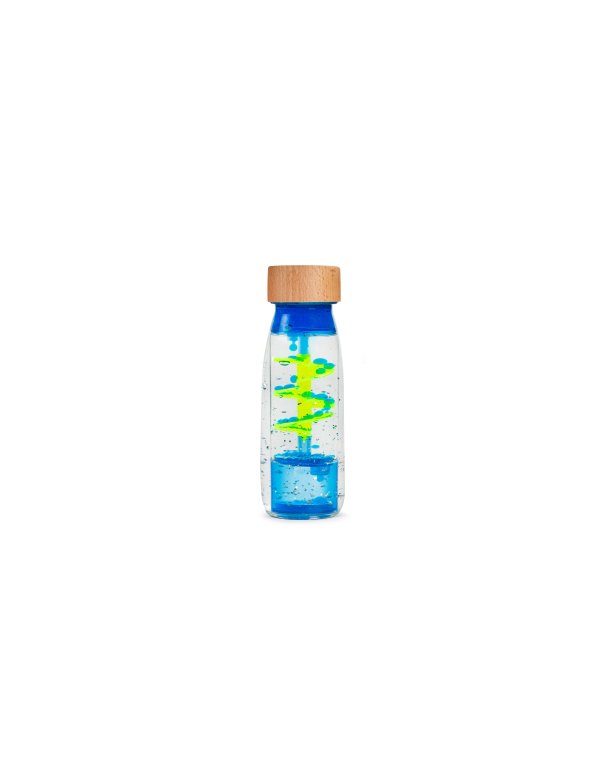 Bouteille Sensorielle Move Petit Boum - Spiral Bleu
