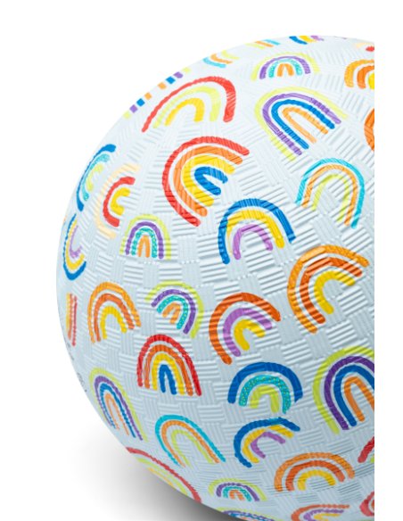 Balle 18 cm - Arc en ciel