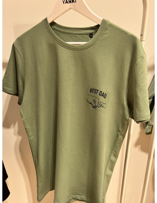 T-shirt BEST DAD - fête des pères (6 coloris aux choix)