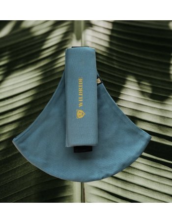 Porte bébé Wildride - bleu océan