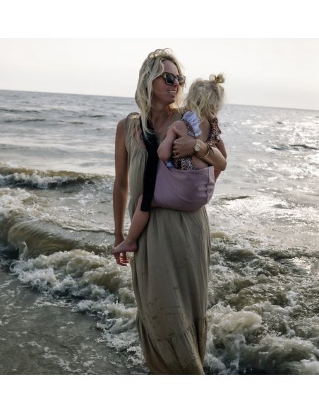 Porte bébé Wildride - rose vintage