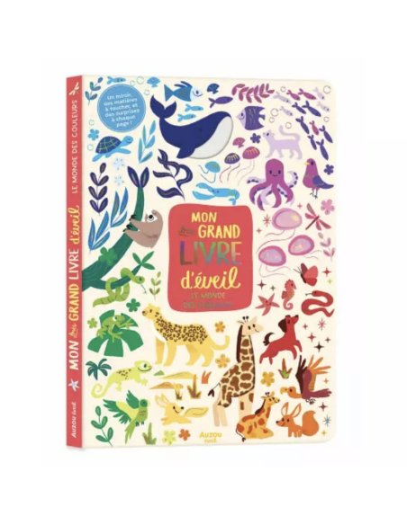 Mon très grand livre d'éveil - Le monde des couleurs