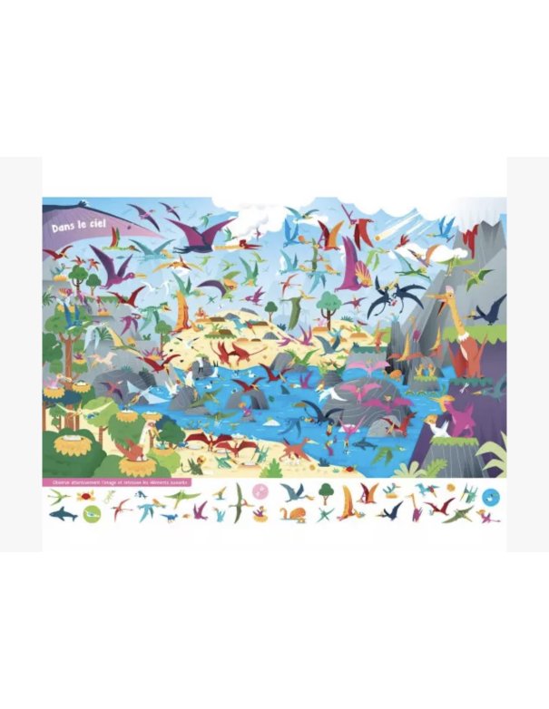 Cherche et trouve - Dinosaures 5+