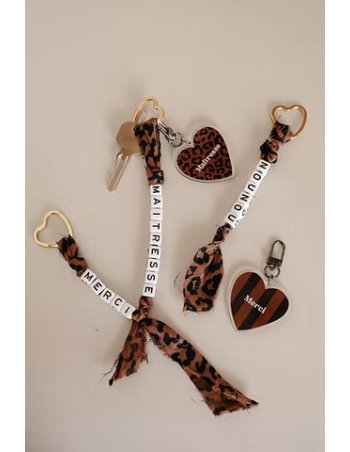 Porte-Clés MERCI rayures... 2