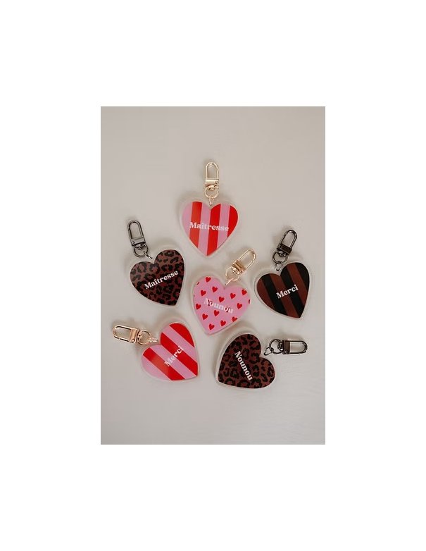 Porte-Clés NOUNOU léopard marron