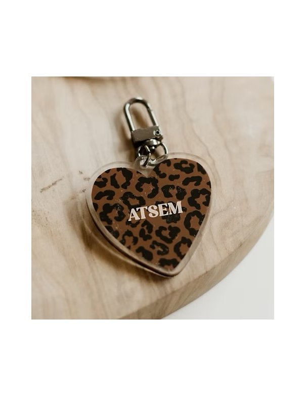 Porte-Clés ATSEM léopard marron