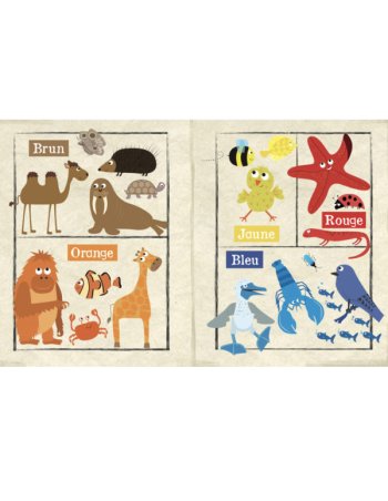 Journal bébé tissu Crinkly - Les couleurs (dès 3 mois) 2