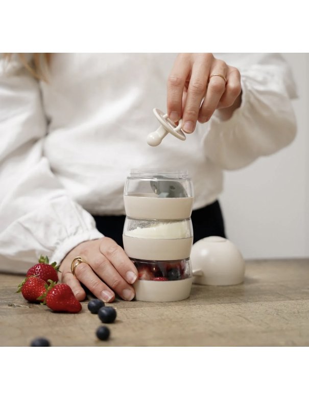 Boîte doseuse lait "So Mimi" Elhée | Sand